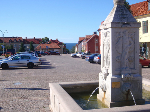 Visby city wall/fortress.